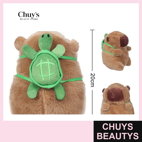 Peluche Capibara 20cm - Chuys Beautys | Chuys Beautys
