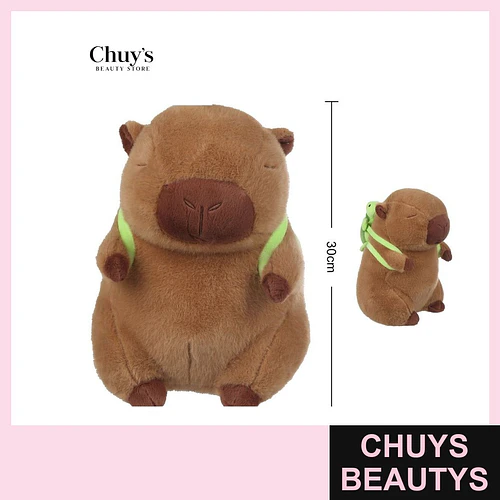 Peluche Capibara 30cm - Chuys Beautys | Chuys Beautys