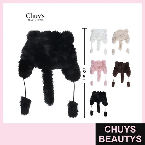 Gorros de invierno ruso con pompom - Chuys Beautys | Chuys Beautys