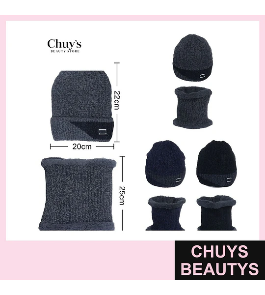 Gorros de Invierno con Chiporro