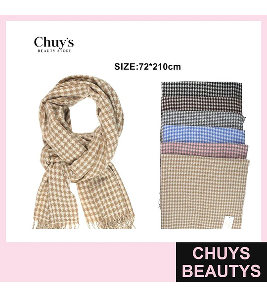 Bufandas Estampadas Elegantes
