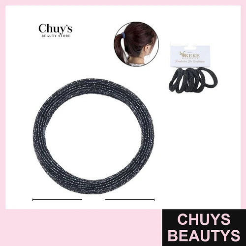 Colet Algodón Color Gris 6 Pcs 4,5 cm - Chuys Beautys | Chuys Beautys