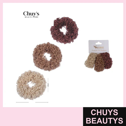 Colet Peluche Set de 3 piezas - Chuys Beautys | Chuys Beautys