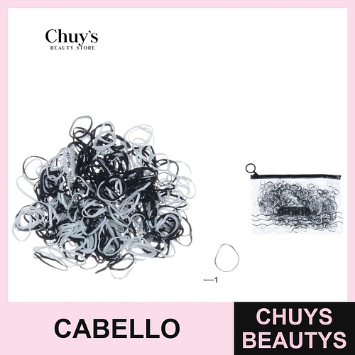 Elásticos para cabello 1500 Pcs - Chuys Beautys | Chuys Beautys