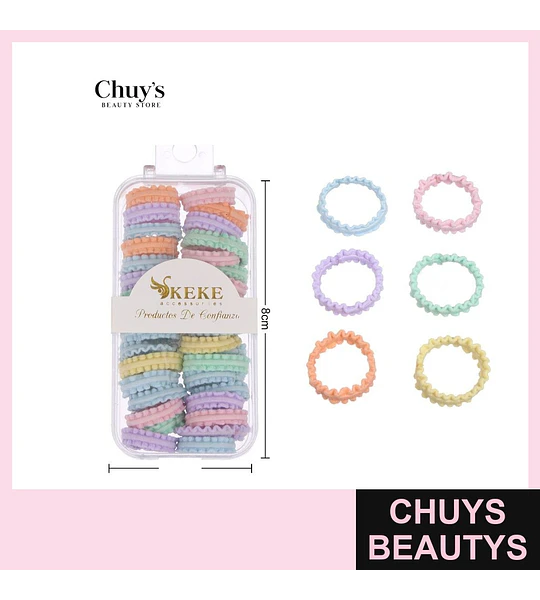 Mini colet de colores 35 piezas
