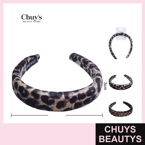 Cintillo Estampado Leopardo - Chuys Beautys | Chuys Beautys