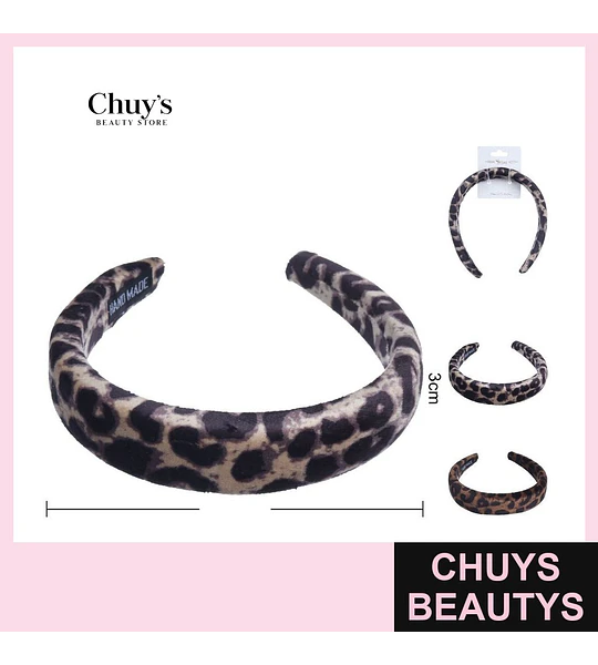 Cintillo Estampado Leopardo