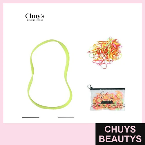 Elásticos 700 Pcs 3cm - Chuys Beautys | Chuys Beautys