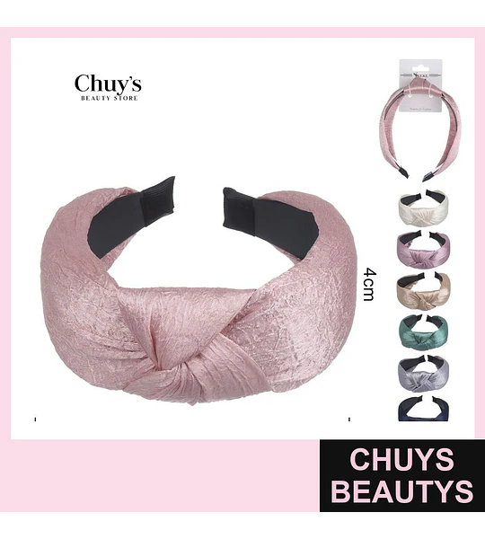 Cintillo de Seda Rosa