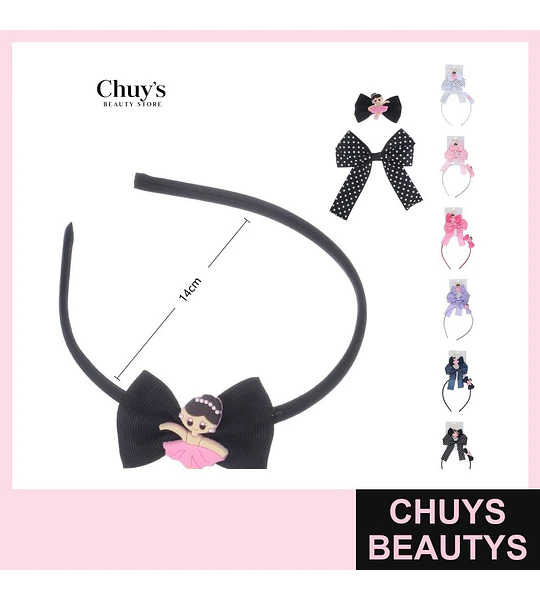 Set de Cintillos y Pinches