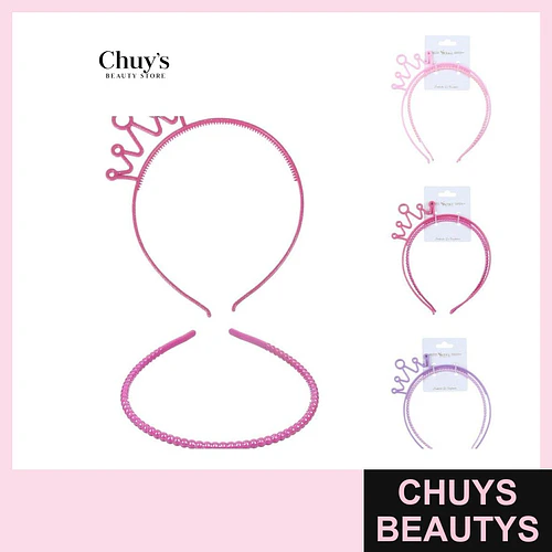 Cintillo Princesa Rosa - Chuys Beautys | Chuys Beautys