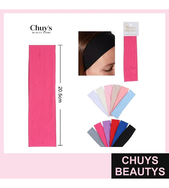 Cintillos de Tela Multicolor