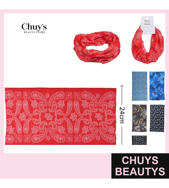 Cubre cuello estampados