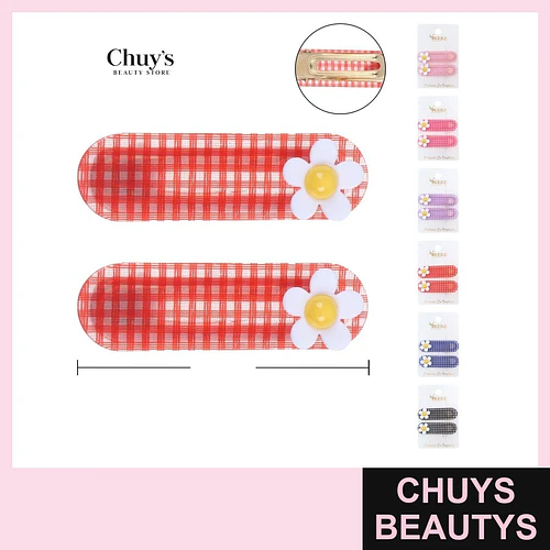 Pinches de acrilico con disenos - Chuys Beautys | Chuys Beautys