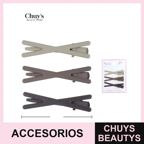 Pinza Unicolor 6cm - Chuys Beautys | Chuys Beautys
