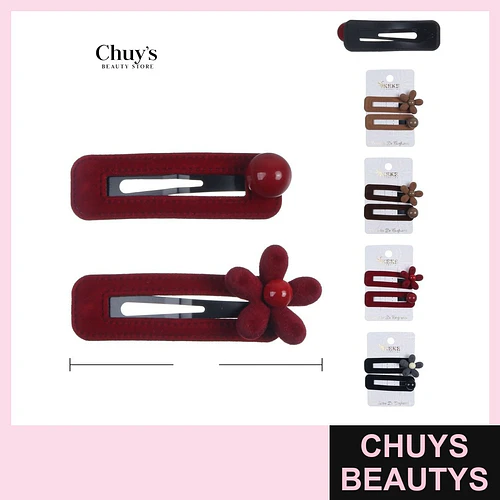 Set de Pinches Florales - Chuys Beautys | Chuys Beautys