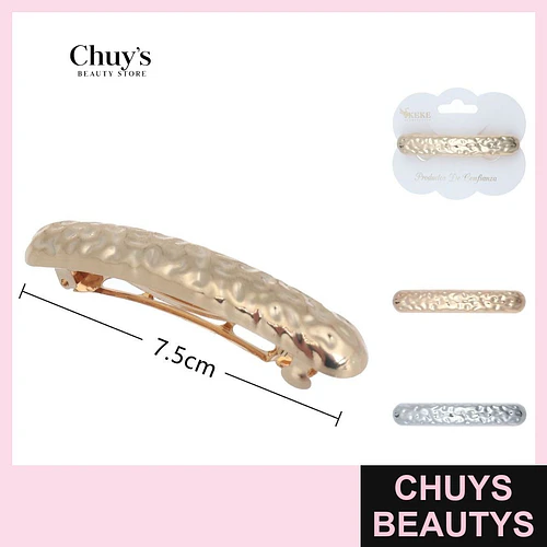 Trabas con Diseños Doradas - Chuys Beautys | Chuys Beautys