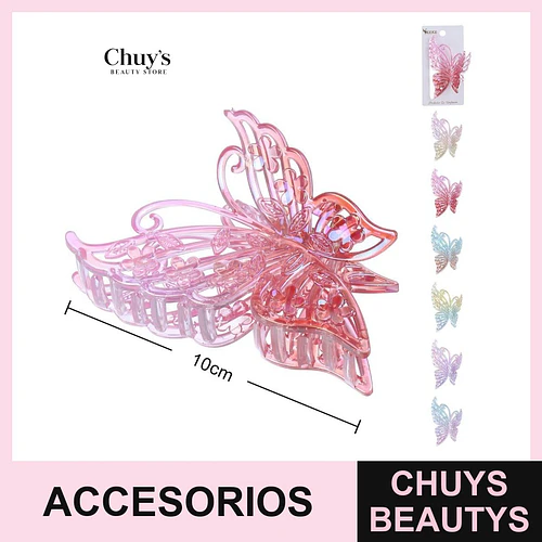 Pinza mariposa 10cm - Chuys Beautys | Chuys Beautys