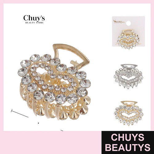 Ganchetas con Brillos 4.5cm - Chuys Beautys | Chuys Beautys