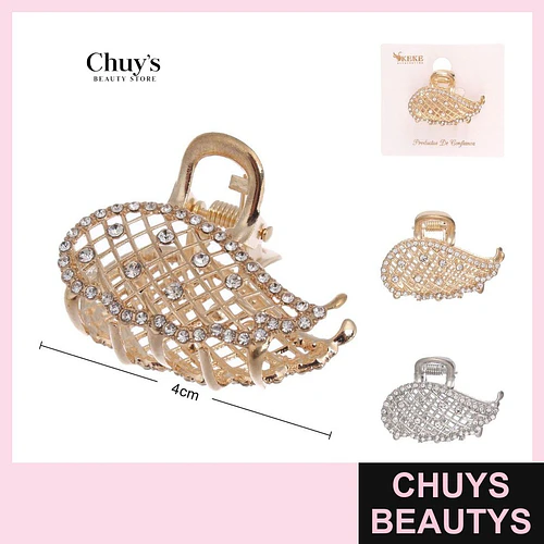 Ganchetas con Brillos 4cm - Chuys Beautys | Chuys Beautys