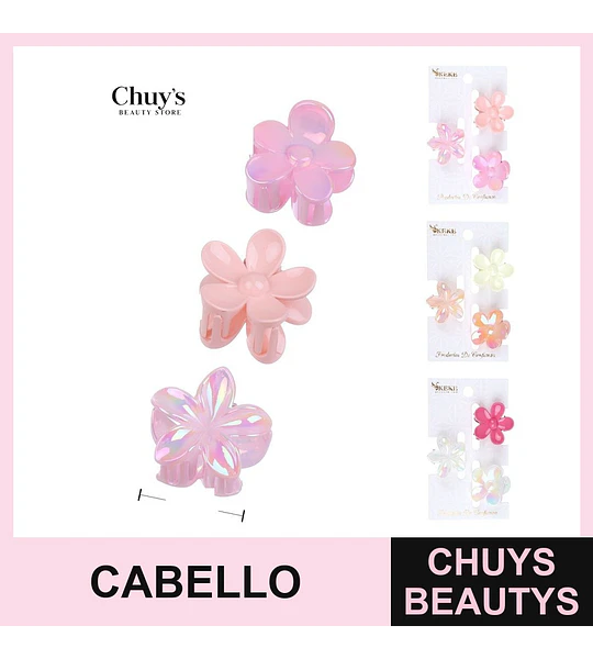 Ganchos de Flores para Cabello