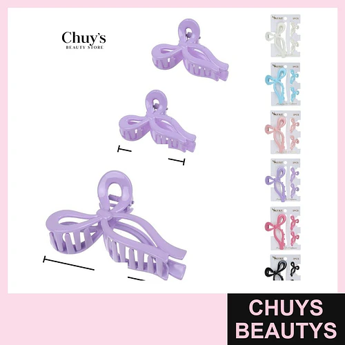 Set 3 Gancheras - Chuys Beautys | Chuys Beautys