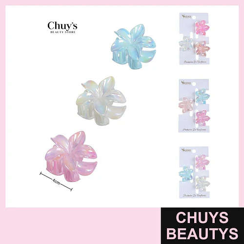 Ganchos de Flores Hawaianas - Chuys Beautys | Chuys Beautys
