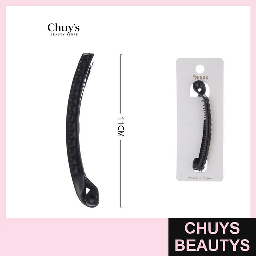 Gancheta Banana Negras - Chuys Beautys | Chuys Beautys