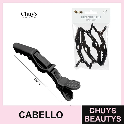 Pinzas para el Cabello - Chuys Beautys | Chuys Beautys