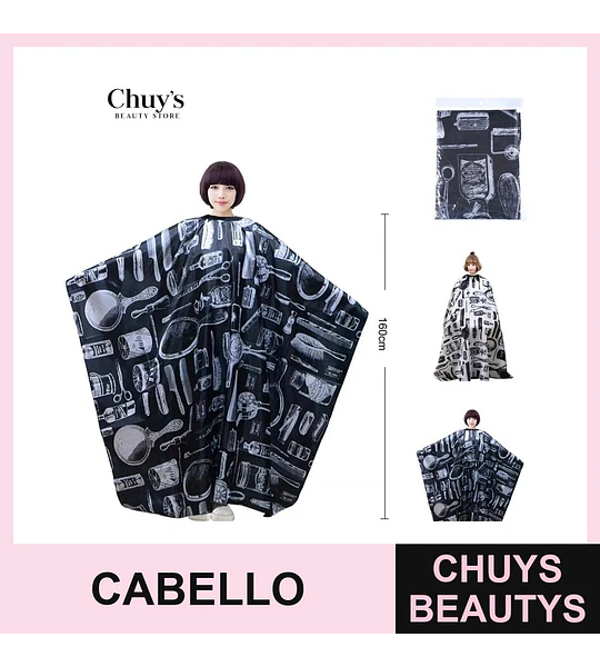 Capa para cortar el cabello