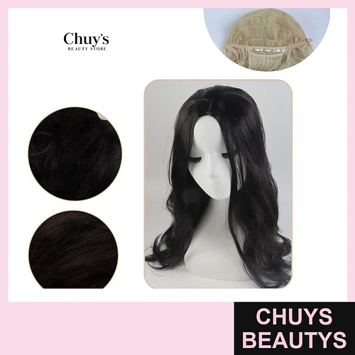 Peluca Castaño Ondulada - Chuys Beautys | Chuys Beautys