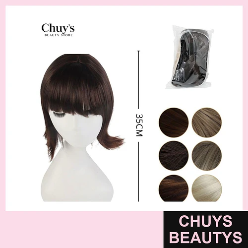 Peluca corta sintética - Chuys Beautys | Chuys Beautys