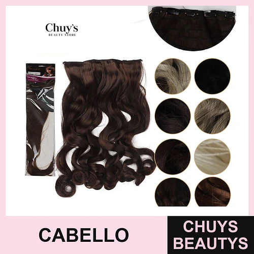 Extensiones de cabello rizado 75 cm - Chuys Beautys | Chuys Beautys