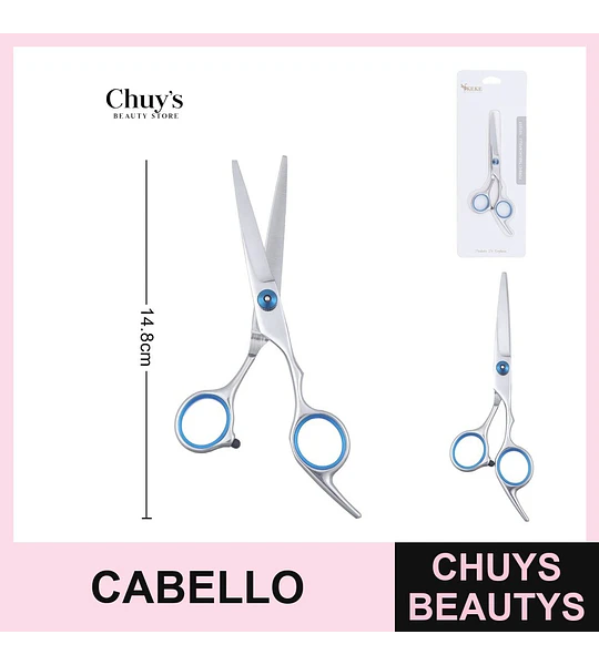 Tijeras para Cabello Acero Inoxidable 14,8cm