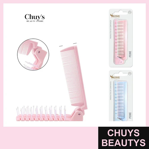 Peine Portátil Plegable - Chuys Beautys | Chuys Beautys