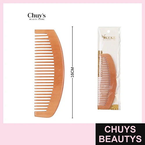 Peineta de Bambú 16 cm - Chuys Beautys | Chuys Beautys