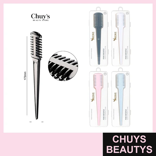 Peine con hojilla acero inoxidable 173*30mm - Chuys Beautys | Chuys Beautys