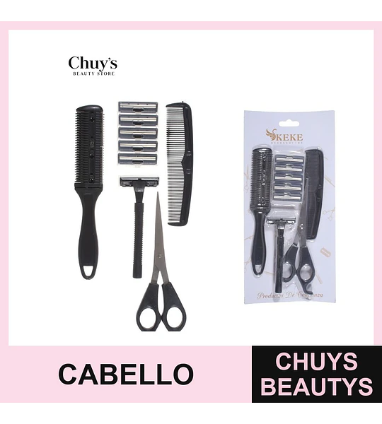 Set para cortar el cabello