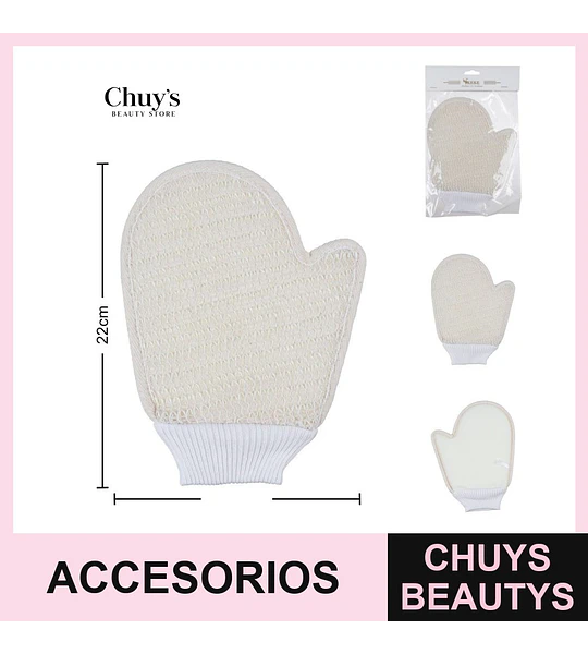 Esponja exfoliante de baño