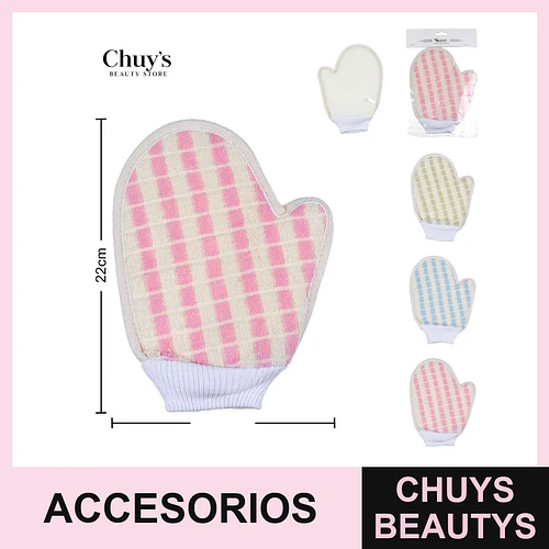 Guante esponja exfoliante - Chuys Beautys | Chuys Beautys