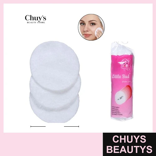Algodón Desmaquillante 80 Pcs - Chuys Beautys | Chuys Beautys