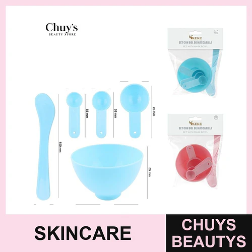 Set de utensilios para mascarillas - Chuys Beautys | Chuys Beautys