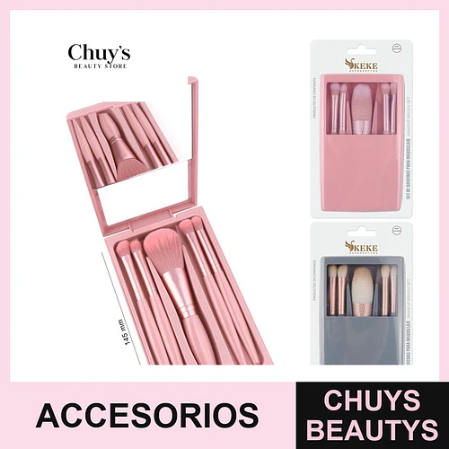 Set de Brochas para Maquillaje - Chuys Beautys | Chuys Beautys