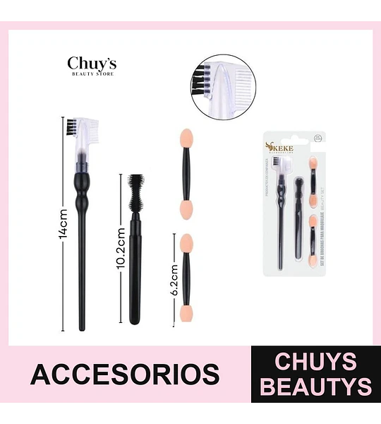 Set Brochas 3Pcs