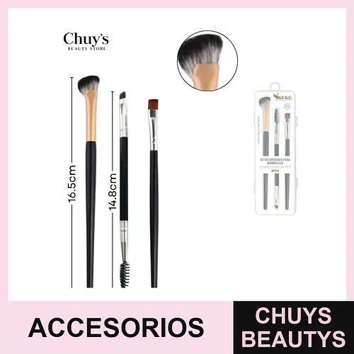 Set de Brochas Pequeñas - Chuys Beautys | Chuys Beautys
