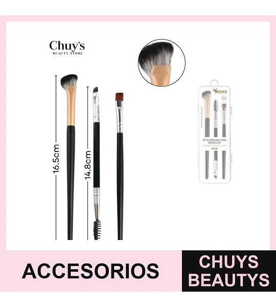 Set de Brochas Pequeñas