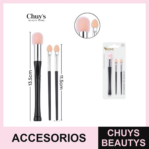 Set de Brochas para Maquillaje - Chuys Beautys | Chuys Beautys
