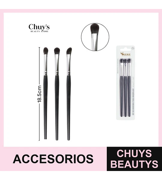 Brochas para ojos