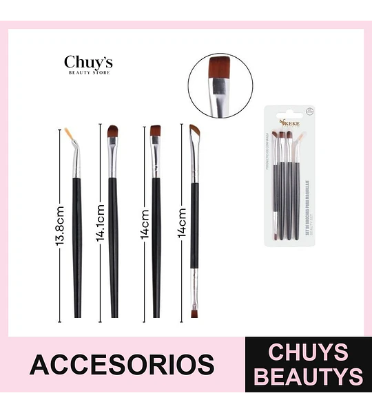 Set de Brochas Profesional