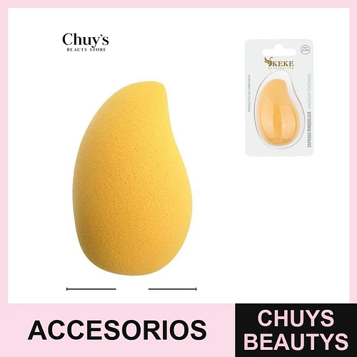 Esponja de Maquillaje Amarilla - Chuys Beautys | Chuys Beautys